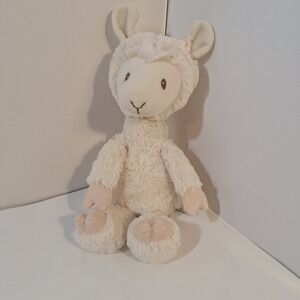 Baby Gund Toothpick Llama Plush Stuffed Toy Cream Sewn Eyes Floppy